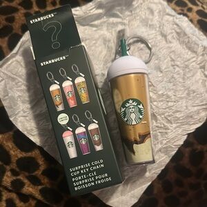 Starbucks mini cup keychain